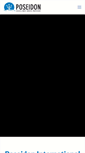 Mobile Screenshot of poseidon-intl.com